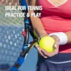 12 datorer tennisbollar Hög Bounce Practice Outdoor Training Elasticity Hållbart tryck Matchning Y240329