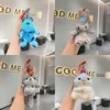 Tiktok Animation Plush Pendant Underwater Biological Dolls Wholesale Rabbit Dolls Key Chain Plush Toys