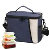 Dinnerware Bento Box Bag Insulated Lunch For Adult Warmer Reusable Cooler Leakproof Tote Women/Men