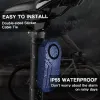Zestawy WSDCAM bezprzewodowe alarm wodoodporny Detektor alarmu rowerowego przeciwprawy zdalne sterowanie motocykl