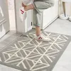 Carpets Washable Low-Profile Inside Floor Mat Door Non Slip Absorbent Resist Dirt Entrance Rug Machine