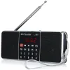 Stand L288 Mini Taşınabilir FM Radyo Hoparlör TFCARD USB Diskli LCD Ekran Ses Sözleşmesi Kontrolü Şarj Edilebilir Hoparlör