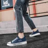 Casual Shoes Parzival 2024 Spring Classic Cnavas Sneakers für Männer bequeme Schnüren-up flache vulkanische Espadrilles