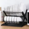 Cuisine Storage Pliage des vêtements de séchage Drying Rack Table Voleur Drouger Ustensiles pour comptoir