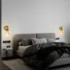 Duvar lambası Modern G9 Sconce Koridor Işıkları Uyuyan Yatak Odası Armatürleri için Başucu gece Lustres Ev Dekor