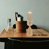 Candele in legno Base Wood Votive Tealight Holder Stand Decorazioni per matrimoni tavoli