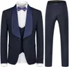 Tuxedo Clothing Mens Sust Slim Fitting 3-часовой хвостовой комплект подходит для бала для свадебной вечеринки Paisley Late Prants Costume 3 Uvgo