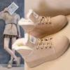 Boots Ankle Snow Women 2024 In Winter Warm Fashion Designer Platform Casual Suede Lace Up Thick Plush Flats Short Boot