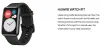 Les bracelets Huawei Watch Fit Ble Ble 5.0 Smart Watch 1.64 pouces AMOLED Affichage 5ATM ARRÉPRÉPROPRE 180MAH BATTERIE 4GB ROM POUR ANDRIOD IOS