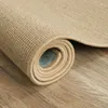 Carpets Hand Csewn Edge Sisal Jute Carpet Living Room Room Bedroom Terbase Tatami Mat entièrement recouvert de Simple Ins Japanese Floor