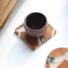 Party Decoration Tea Cup Holder Material Resinwood Elegant Water Proof Square Pot Sample 1pcs