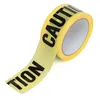 25mx5cm Roll Yellow Caution Tape for Safety Barrier for Police Barricade for Contractors New Arrival