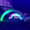 10 MW (33 pieds) avec arche d'éclairage de ventilateur arc arc LED gonflable grande arche légère de Noël extérieure pour la fête avec Strids001