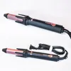 Automatic anti-scald wet and dry curling appliances inner buckle big wave spiral electric hair wand curling wand