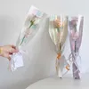 Wrap regalo 10pcs Magic Wish Bouquet Bouquet Bag di San Valentino cinese Materiale di imballaggio fiorito