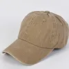 Vintage gewassen honkbalpet feestmutsen unisex verstelbare outdoor sport zonnebrandcrème hoed katoenen vader hoeden