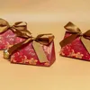 Present Wrap Tack Box Wedding Party Favor Candy Baby Shower Papperspåse Birthday Christmas Presentförpackningslådor