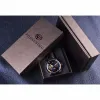 Relógios Forsining Moda Hands Luminous Men Rose Golden Watches Top Brand Tourbillion Diamond Display Mechanical Watch Mechanical Watch