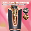 Lazy Curling Iron Automatic Perm Wet and Dry Rose Volume 22mm skadar inte Power Curler -håret