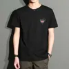 Sommer Neues Kurzarm T-Shirt für Herren Freizeitpaar Dekoration Körper Koreanische Halb-Top-Trend-Männer