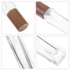 Storage Bottles 2pcs Small Refillable Sprayer Bottle Glass Essential Oil Cosmetics Containers 10ml