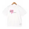 Femmes T-shirt Designer Heart Letter Printing Top Man Tee Tee Colaire Coton Collier Round T-shirt à manches courtes Large Taille XL 2xl Man Palm Print