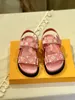 2024 Latest sandals designer womens sandals fashion casual half slippers latest trendy sandals