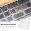 Plates Refrigerator Fresh Containers Bread Storage Box Clear Plastic Fridge Fruit Case