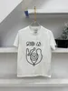 men t shirt designer shirts women graphic tee clothes Casual hip hop Paint tassel letters Loose printing Front and back printed short sleeves Pure cotton crew neck t1