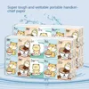 20 Packs Cartoon Handkerchief Paper Small Package of Cute Three-layer Portable Napkins Can Be Wet Water Tissues Napkins 240323