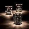 Masa lambaları romantik kristal lamba ev aksesuarları usb şarj lüks elmas gece ışık yaratıcı modern yatak odası başucu