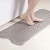 Bath Mats QWE123 Anti Slip Mat Suction Cup Safety Shower Bathtub Mildew Resistant Bathroom Floor PVC Waterproof Massage Foot Pad