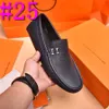 Mocassins de designer de 40style Mocassins para homens sapatos de couro luxuoso vestido masculino casual salto alto pomares de pico