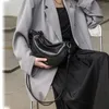 Hobo 2024 Spring Genuine Leather Female Soft Shoulder Bag High Quality Women Dumpling Bags Ruched Crossbody Commute Handbags