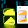 Zorro Luminous Quicksand Windproect Kerogene Lighter Classic Sliping Wheel Ignite Brilliant Colors tändare Gadgets mäns gåva