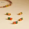Bracelets de charme bracelet à cordes coloré avec pendentif de poisson kois