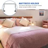 Travesseiro aquecido bloco de cama colchão anti-deslizamento defletor não deslizamento pinça de moldura stopper stoppers arruela