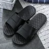 Fashion Man Slippers Slides intérieures Chaussures de plage d'été bleu