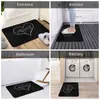 Mattor Dachshund Enskilda ägare Male Line Dog Doge Bedroom Mat Rug Home Doormat Kitchen Mattor Balkong