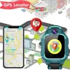 Смотреть Smart Watch Student Kids GPS HD Call Message Водонепроницаемые умные часы для детей пульт дистанционного управления фото мужское и женское часы