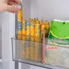 Бутылки для хранения холодильник боковой дверной холодильник качество ящика с большой открытием пластиковой пищевой коробки Deepen Organizer Rack Kitchen