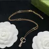 Designer Necklace 18K Gold Necklaces Necklaces set Luxury Diamond G Jewelry Necklaces Gift Pendant Necklaces