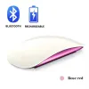 Cartes Bluetooth Mouse Rechargeable Mouse Wireless Mouse Arc Touch Magic Mouse Ergonomic Ultra Thin Optical Mouse pour iPhone Book