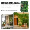 Decorative Flowers Green Wall Decoration Decorations Fake Boxwood Panels Decals Plastic Artificial