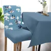 Stoelbedekkingen Chinese stijl gunstige wolken slikken dinering dineren spandex stretch stoel thuiskantoor decor bureaustal