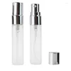 Bouteilles de rangement 5pcs 5 ml de parfum transparent Perfuge de tube de sous-emballage Buzle Alumine Buse