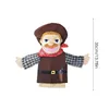 Kids Hand Puppets Toys Waiter Princess Cowboy Prince Role Play Hand Puppets Family Storytelling Props Kids Interactive Toys 240328