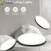 Deckenleuchten Ultra-dünnes lichtes Schlafzimmer Luxus Wohnzimmer LED DREI arke Licht runde Balkon Einfaches Licht modern