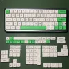 Tillbehör 137Key AVOCADO MILK KEYCAPS PBT SUBLIMATION XDA HYCKLIG MEKANISKA Tangentbord KeyCaps Japanese and English Full Round Keycaps 61