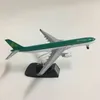 Jason tutu 14cm Aer Lingus Airbus A330 Modello Piano Aereo Aereo Aereo Modello 1 400 Pieni di metallo Diecast Toy 240328